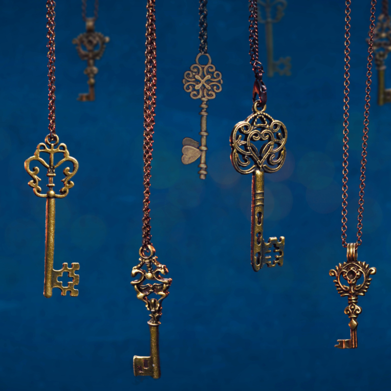 A set of keys hanging, symbolising unlocking growth and potential through public speaking training for teams.